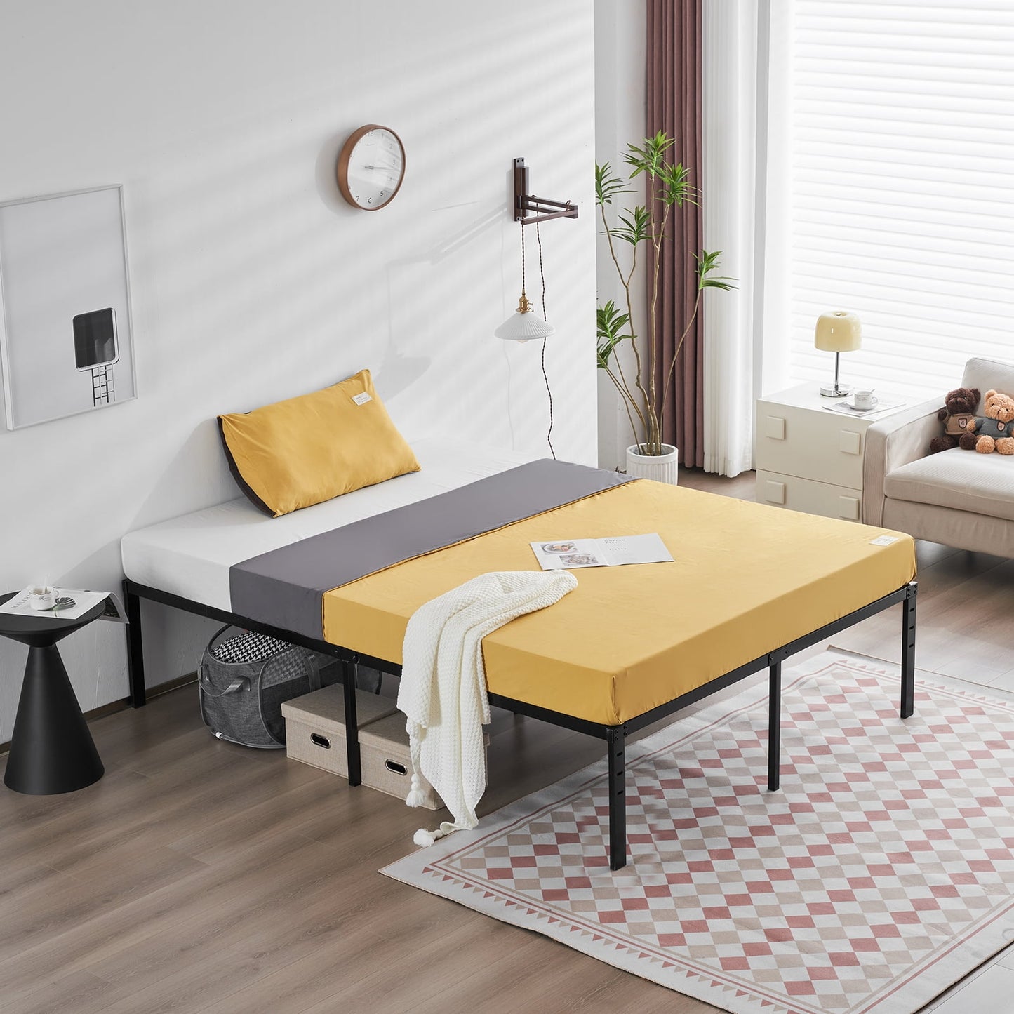 HSUNNS 14" Queen Bed