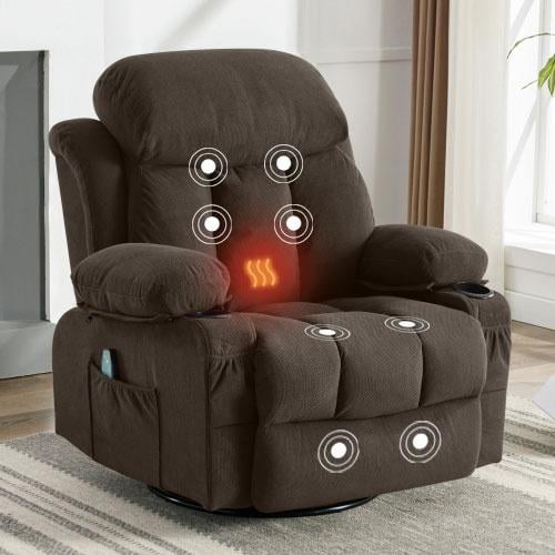 Power Lift Recliner, HSUNNS Electric Recliner Chair for Elderly, Heavy Duty Motorized Fabric Sofa Chairs for Living Room, Wide Seat, Extended Footrest, Side Pocket, Remote Control, 300lbs Capacity