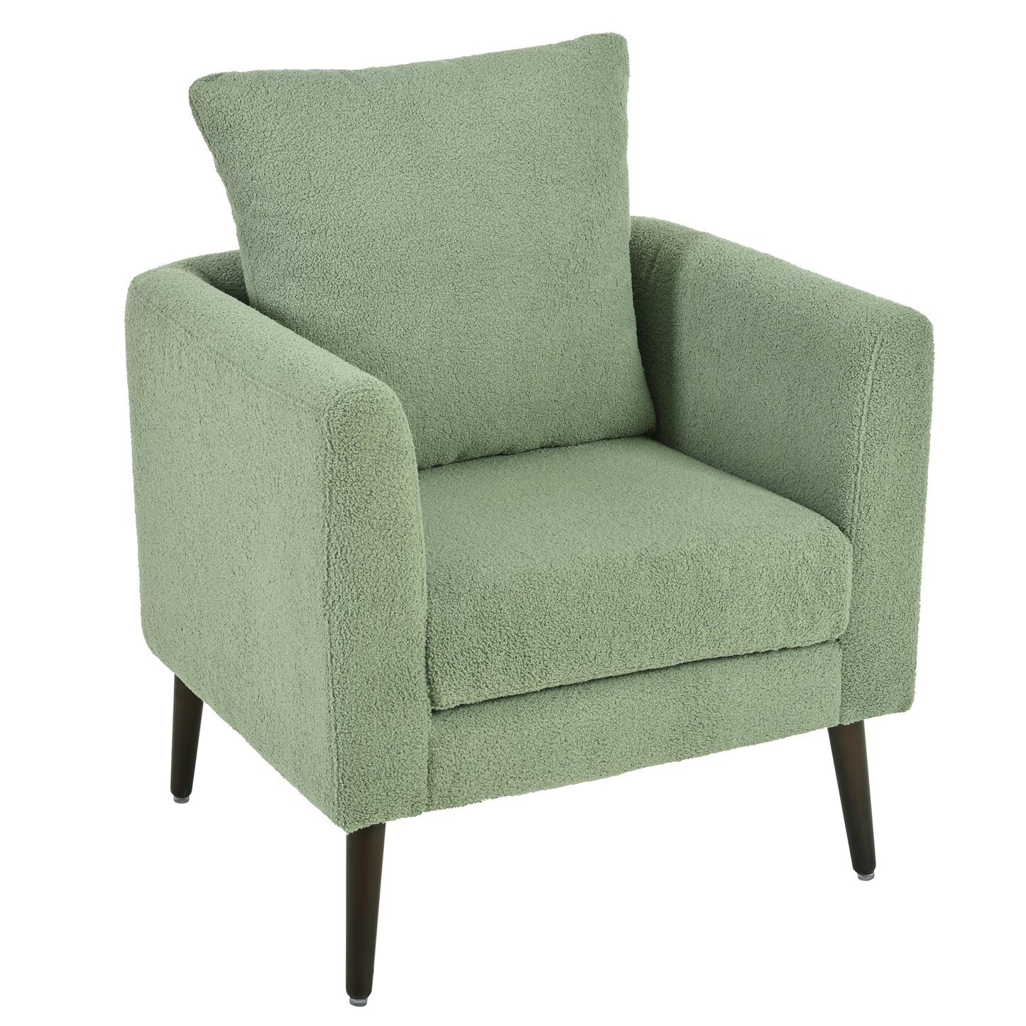 HSUNNS Accent Chair, Upholstered Chenille Armchair for Living Room , Mid Century Modern Upholstered Accentchair, Single Sofa for Living Room, Apartment, Office