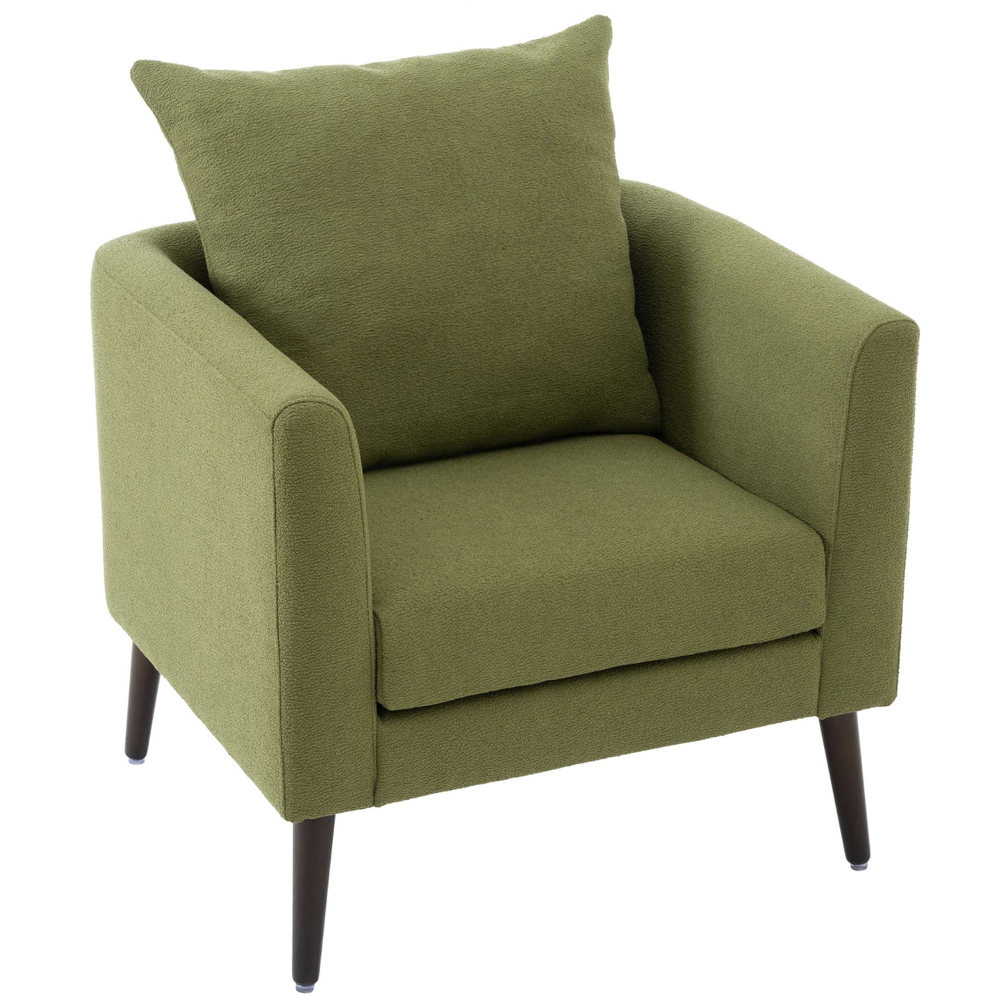 HSUNNS Accent Chair, Upholstered Chenille Armchair for Living Room , Mid Century Modern Upholstered Accentchair, Single Sofa for Living Room, Apartment, Office