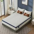 HSUNNS Full Mattress, 12 Inch Full Size Mattress in a Box - Pillow Top Hybrid Mattress, Memory Foam & Individually Pocket Springs,Pressure Relief,CertiPUR-US Certified, Medium Firm RV